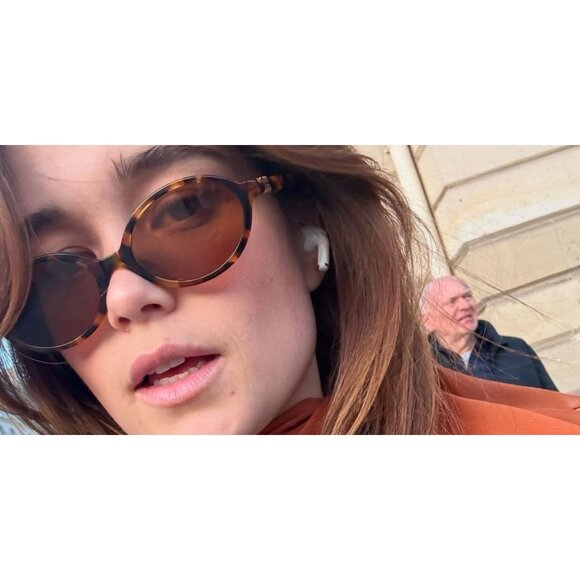 New MIU MIU Havana Round SMU 04Z 19P-2Z1 Sunglasses Women - Picture 5 of 8